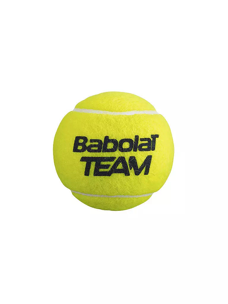 BABOLAT | Palle da tennis Team X4, confezione da 4 | Giallo