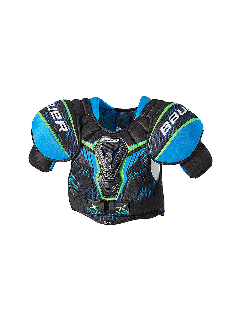Paraspalle da hockey per bambini X Junior nero S/61-66CM