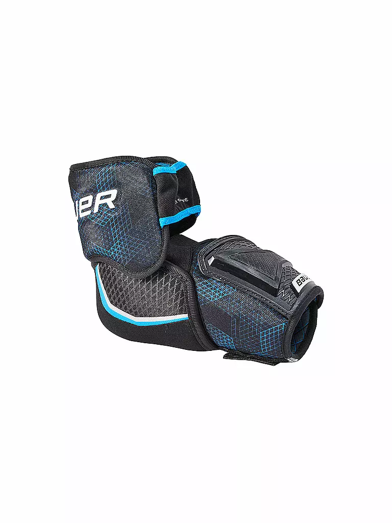 BAUER | Gomitiere da hockey per ragazzi X Elbow Pad Intermediate | Nero