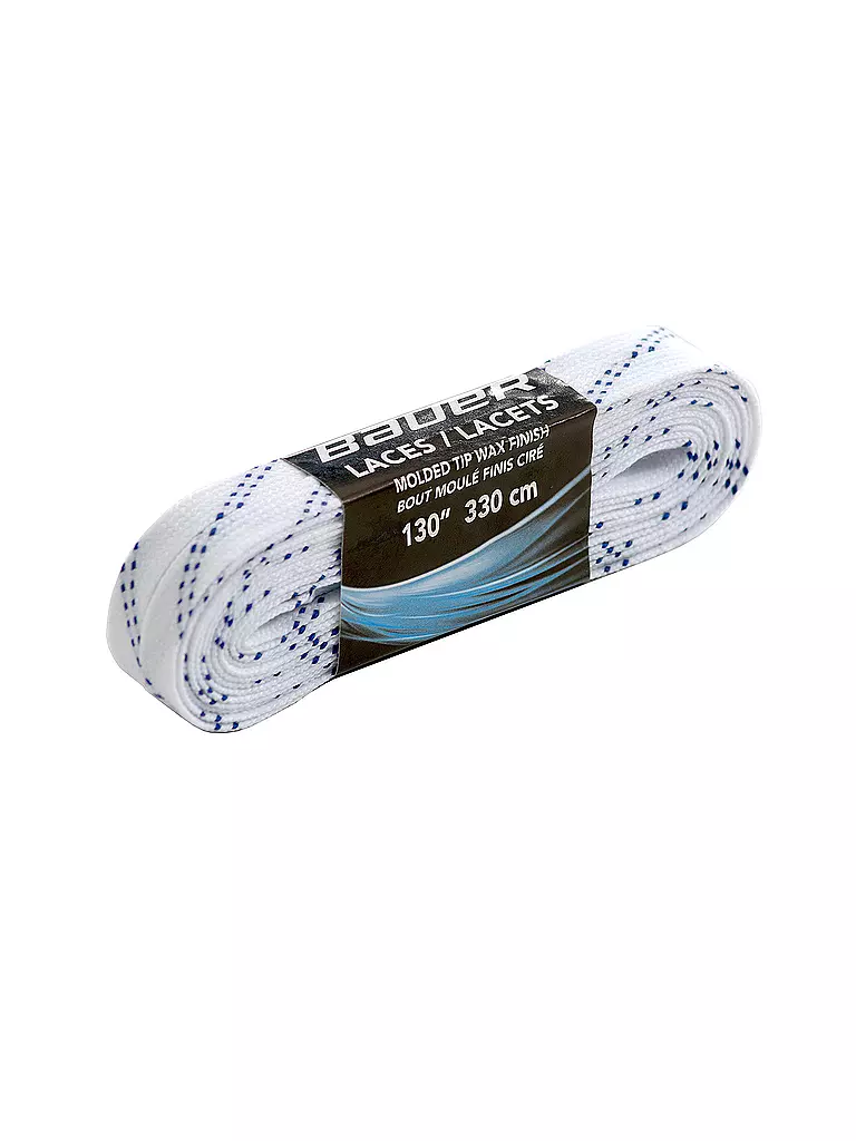 BAUER | Lacci cerati | Bianco