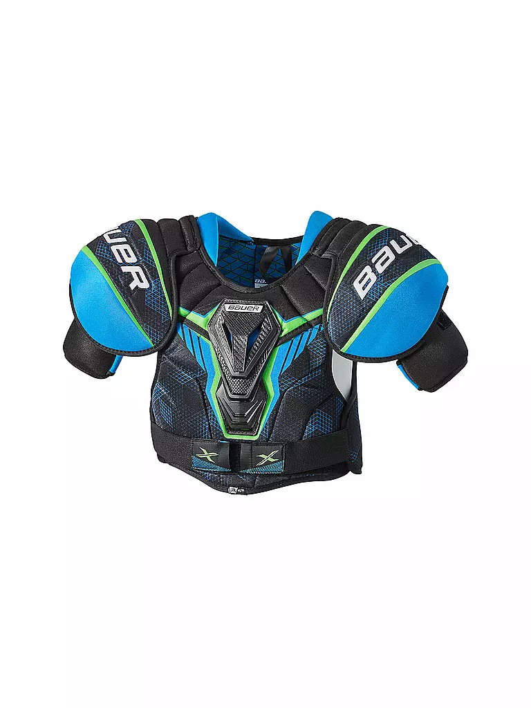 BAUER | Paraspalle da hockey per bambini X Junior | Nero