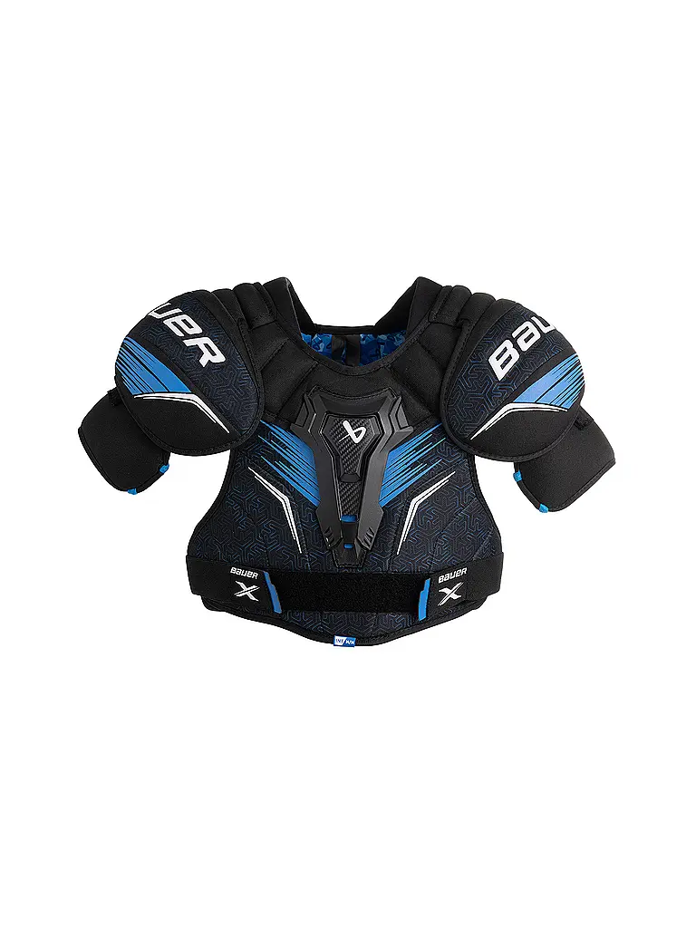 BAUER | Paraspalle da hockey su ghiaccio per ragazzi X 2.0 | Nero