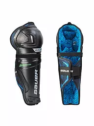 BAUER | Parastinchi da hockey per bambini X Shin Guard JR | Nero