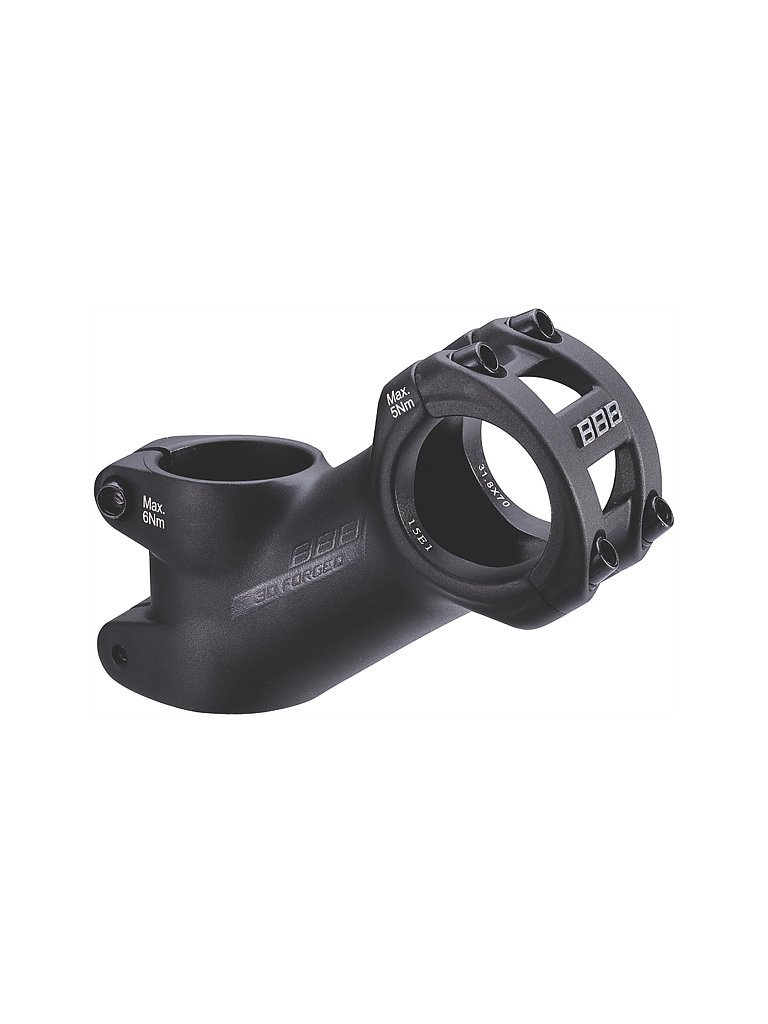 Attacco manubrio MTB 35° Highrise OS BHS-25 nero 90MM