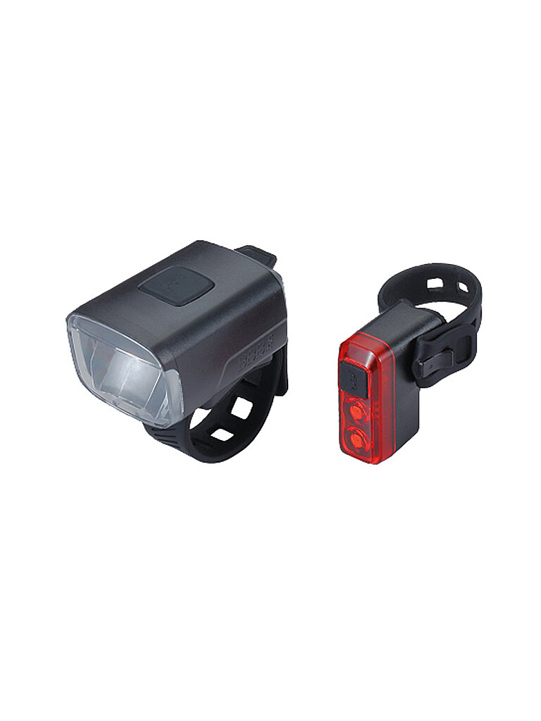 Set luci per bici a batteria Studcombo BLS-144 nero
