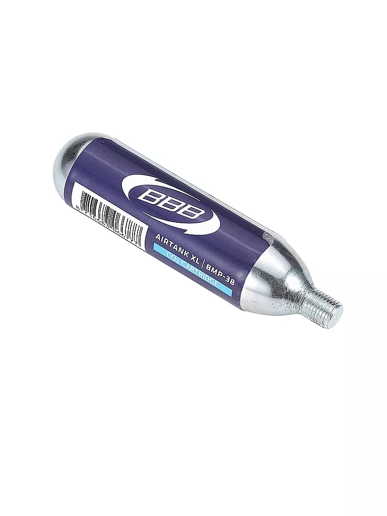 BBB | Cartuccia pompa CO2 per bici Airtank XL BMP-38 | Blu
