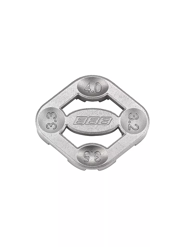 BBB | Chiave per raggi da bici Turner BTL-15 | Argento