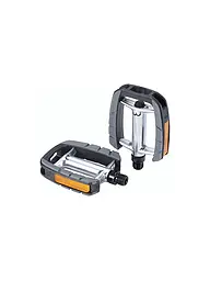 BBB | Pedale da trekking per bici ComfortLight BPD-43 con asse CroMo | Nero