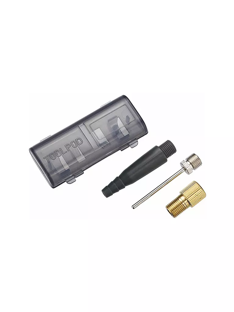 BBB | Set adattatori per pompa da bicicletta Valvekit BFP-90 | Argento