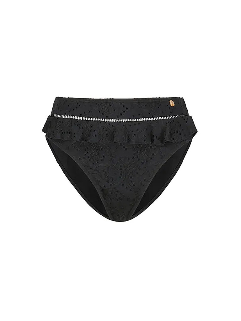 Slip bikini da donna Black Embroidery nero 38