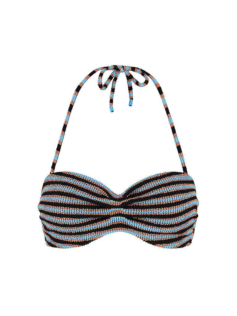 Bikini da donna a fascia blu 42C