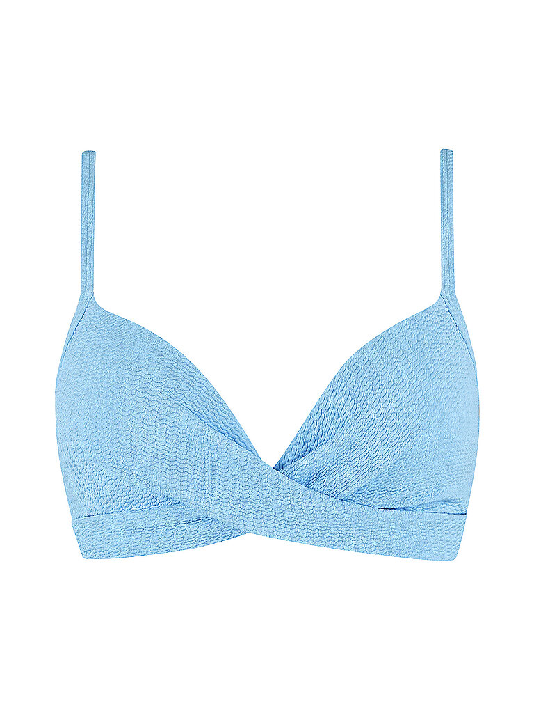 Top bikini da donna azzurro 36D