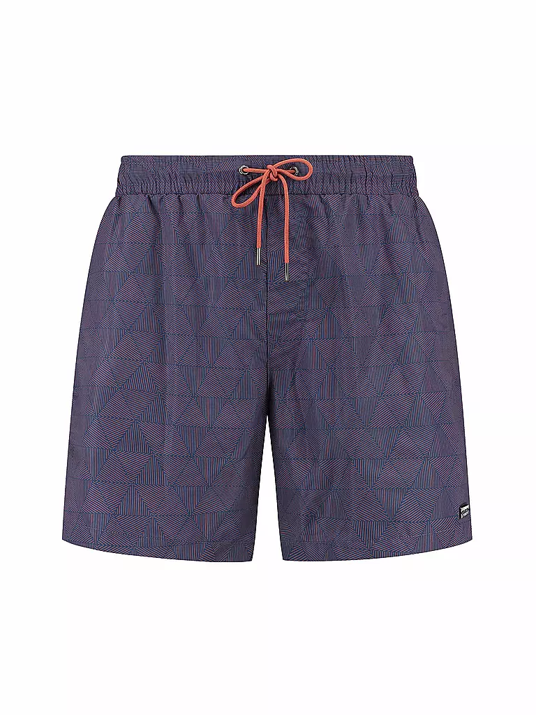 BEACHLIFE | Badeshort da uomo | Blu scuro