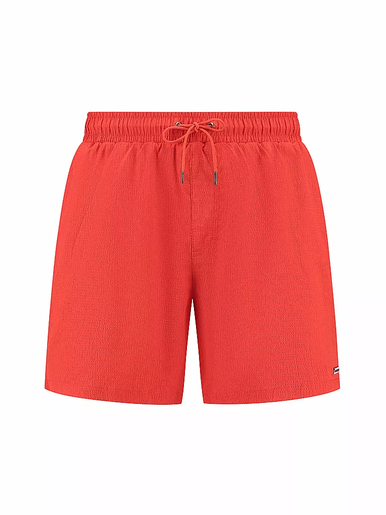 BEACHLIFE | Pantaloncini da bagno da uomo | Rosso