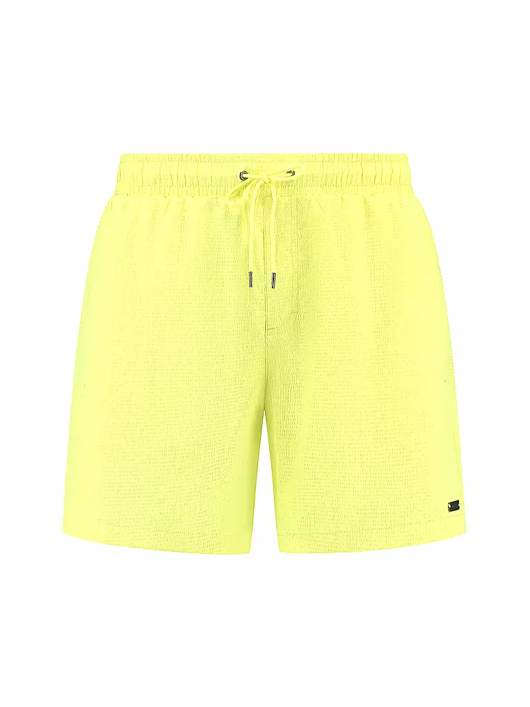 BEACHLIFE | Pantaloncini da bagno da uomo | Giallo