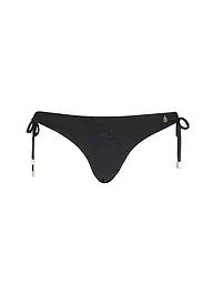 BEACHLIFE | Slip bikini da donna Black Embroidery | Nero