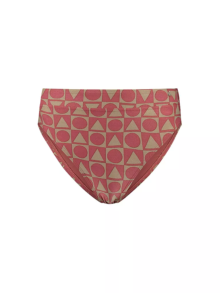 BEACHLIFE | Slip bikini da donna Rouge Graphics | Rosso scuro