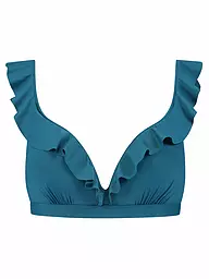 BEACHLIFE | Top bikini da donna color petrolio | Petrolio