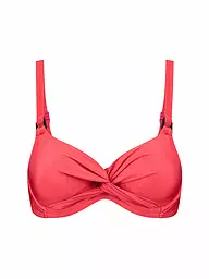 BEACHLIFE | Top bikini da donna Red Shine | Rosso