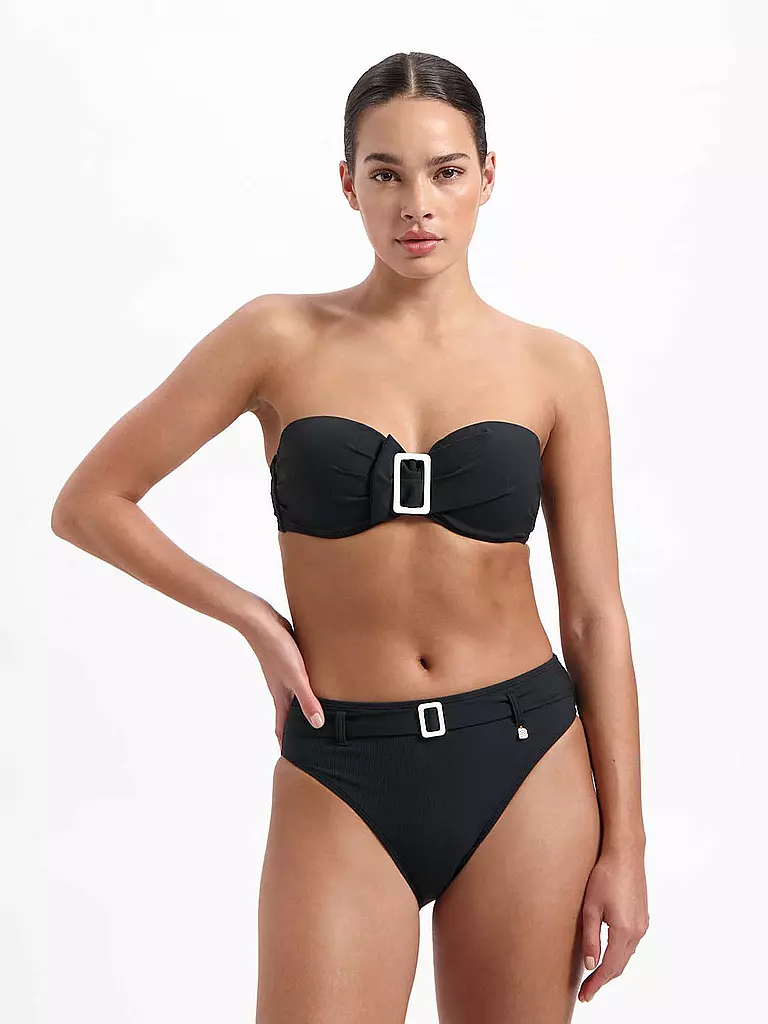 BEACHLIFE | Top bikini da donna Vanilla And Black | Nero