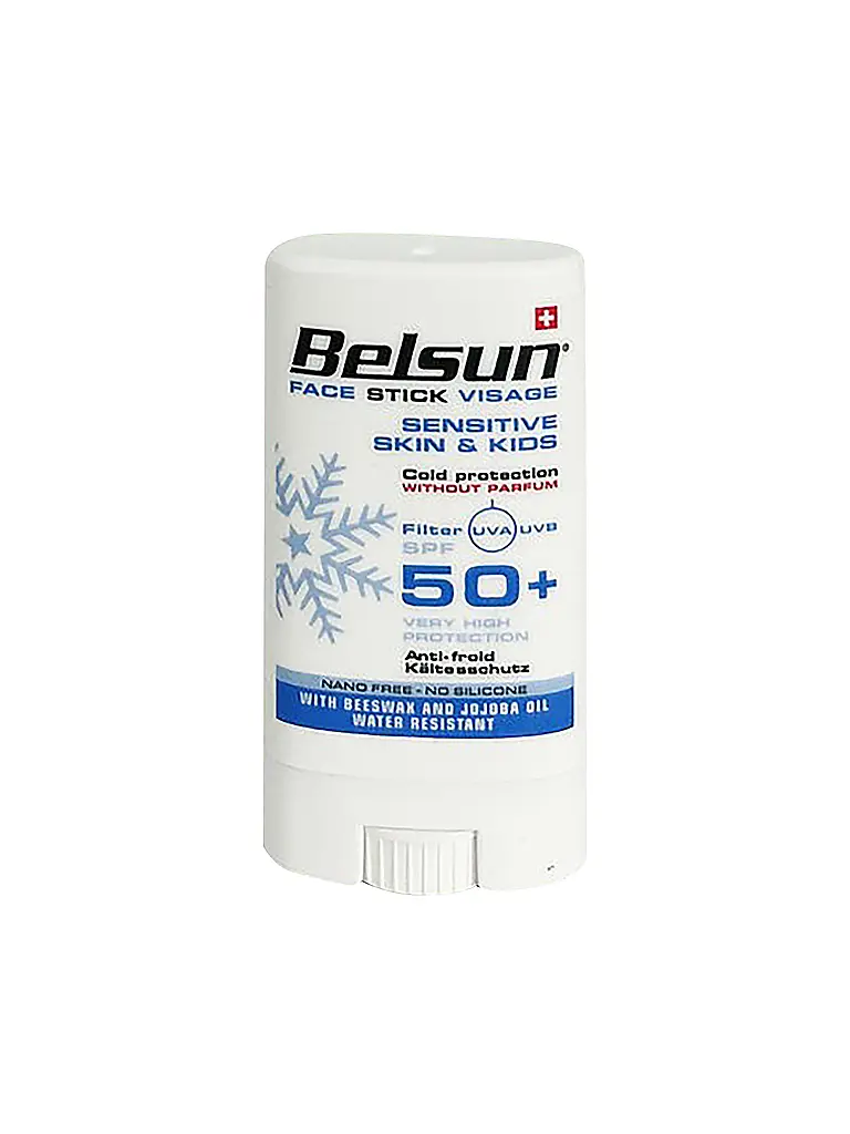BELSUN | Stick Viso Roll-up 15ml - F50+ | Bianco