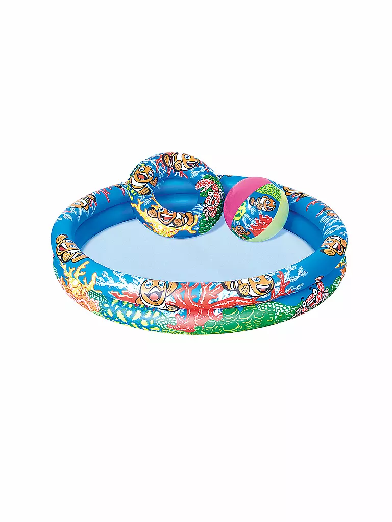 BESTWAY | Set piscina per bambini Pesce pagliaccio | Multicolore