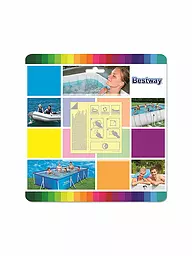 BESTWAY | Toppa di riparazione subacquea | Senza colore