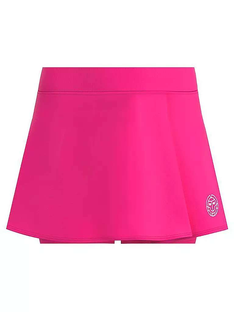 BIDI BADU | Damen Tennisskort Crew Wavy | Fucsia