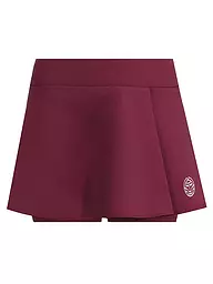 BIDI BADU | Damen Tennisskort Crew Wavy | Rosso scuro