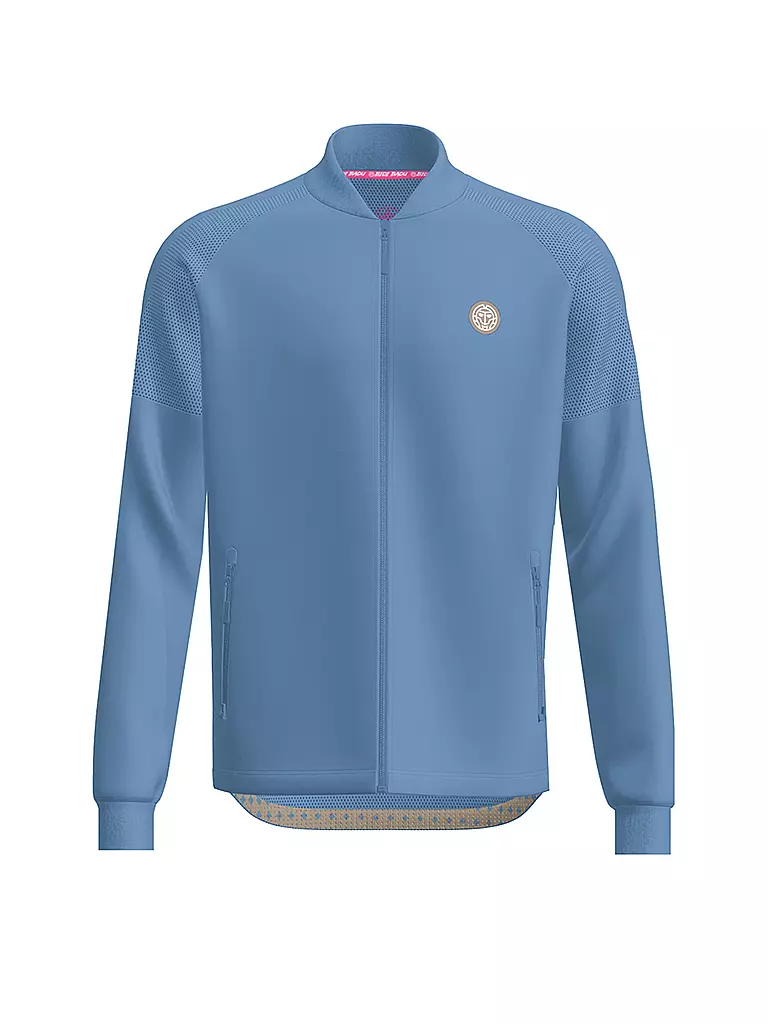 BIDI BADU | Giacca da tennis da uomo Spectrum | Blu scuro