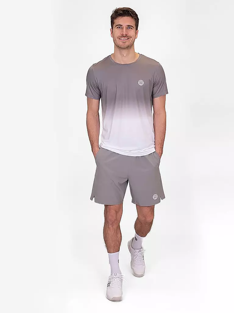 BIDI BADU | Herren Tennisshort Crew  | Grigio