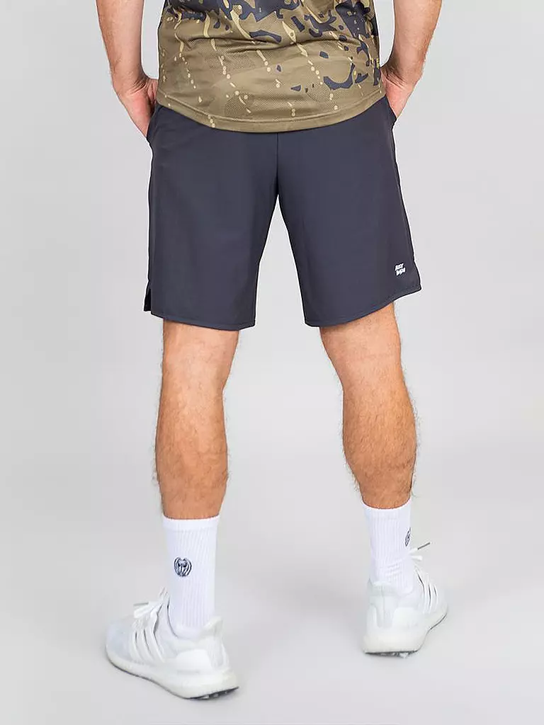 BIDI BADU | Herren Tennisshort Crew Pure Wild 9Inch | Grigio