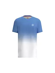 BIDI BADU | Kinder Tennisshirt Crew Gradiant JR | Blu chiaro