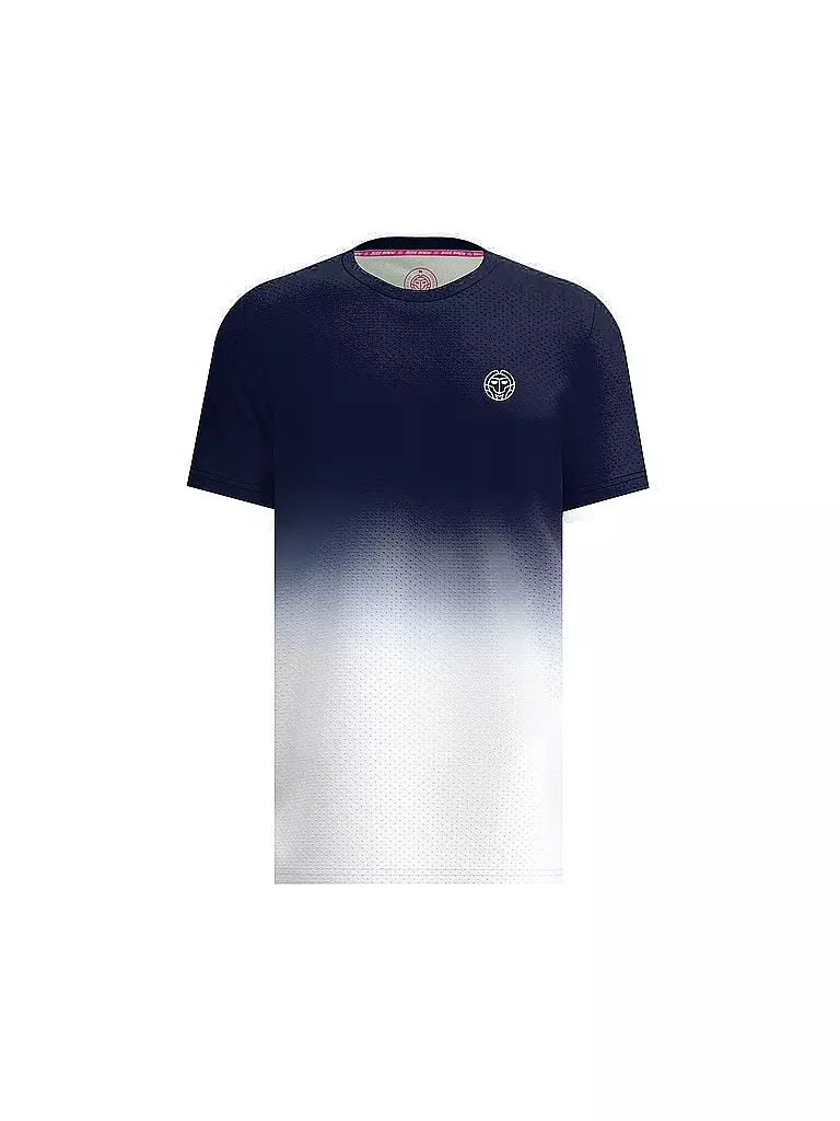 BIDI BADU | Kinder Tennisshirt Crew Gradiant JR | Blu scuro