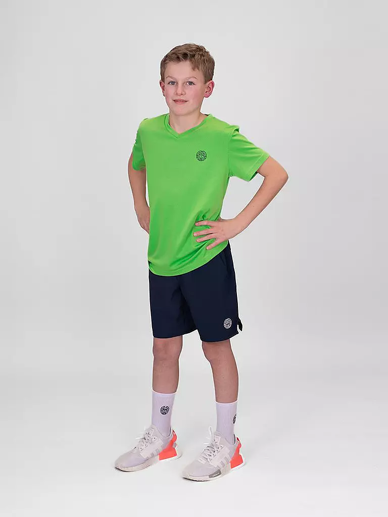 BIDI BADU | Pantaloncini da tennis per bambini Crew Junior | Blu scuro