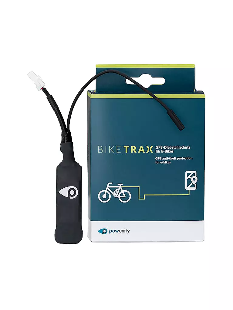 Bike Trax | GPS Tracker Yamaha für E-Bikes | Nero