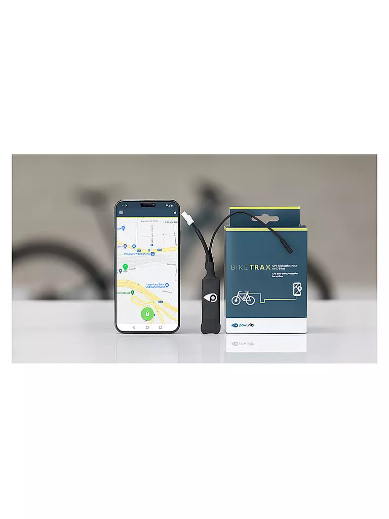 Bike Trax | GPS Tracker Yamaha für E-Bikes | Nero