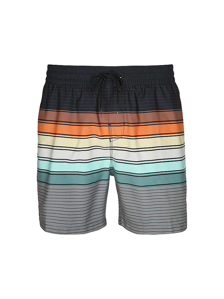 Pantaloncini da bagno da uomo All Day Stripe nero M