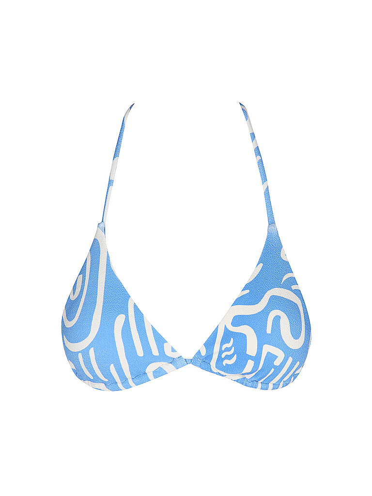 Top bikini da donna Me Love Multi Tri blu M