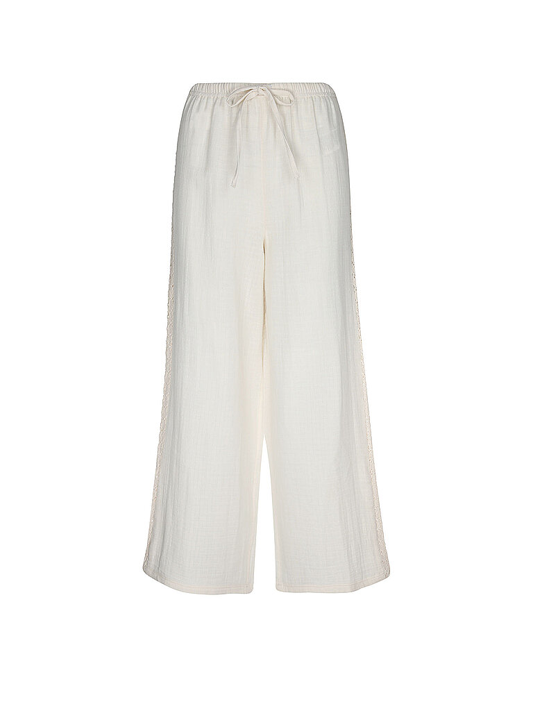 Pantaloni da spiaggia da donna Feelin Fine bianco M
