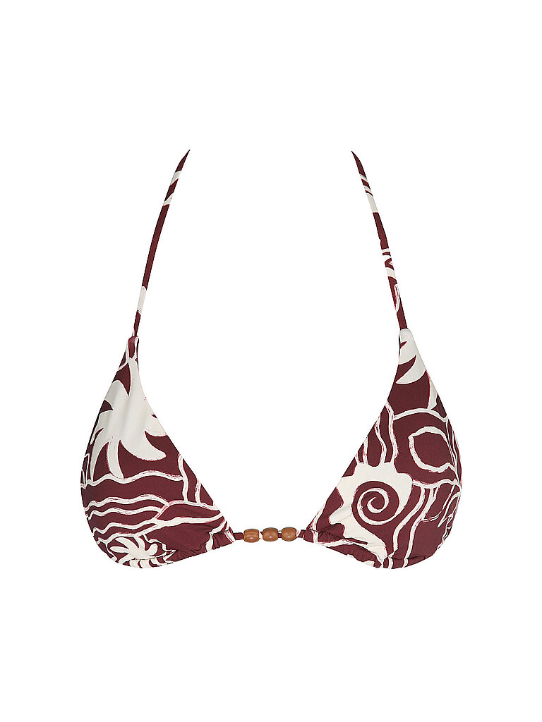 Top bikini da donna Sol Playa Remi Tri rosso S