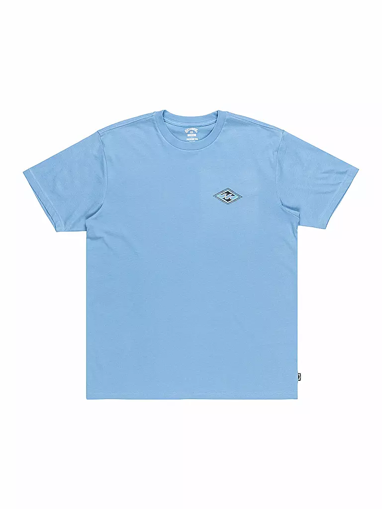 BILLABONG | Beachshirt da uomo Crayon Wave | Blu chiaro