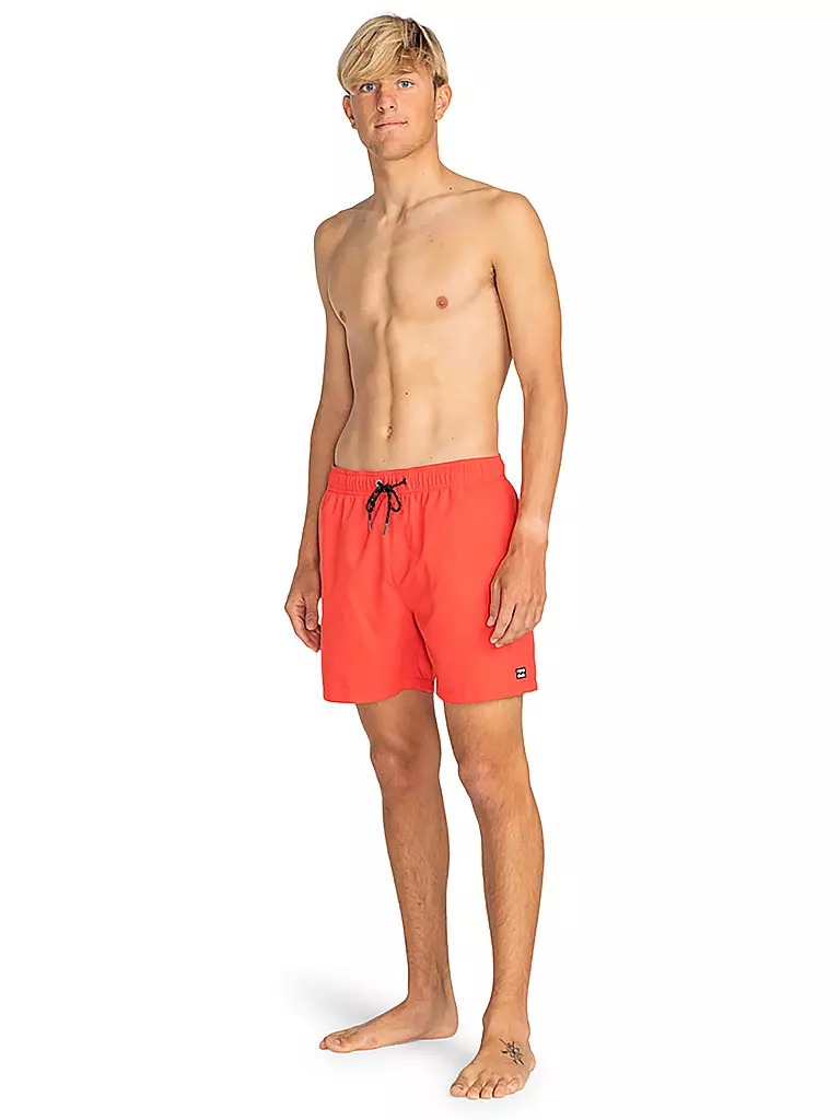 BILLABONG | Costume da bagno da uomo All Day Layback 16" | Rosso