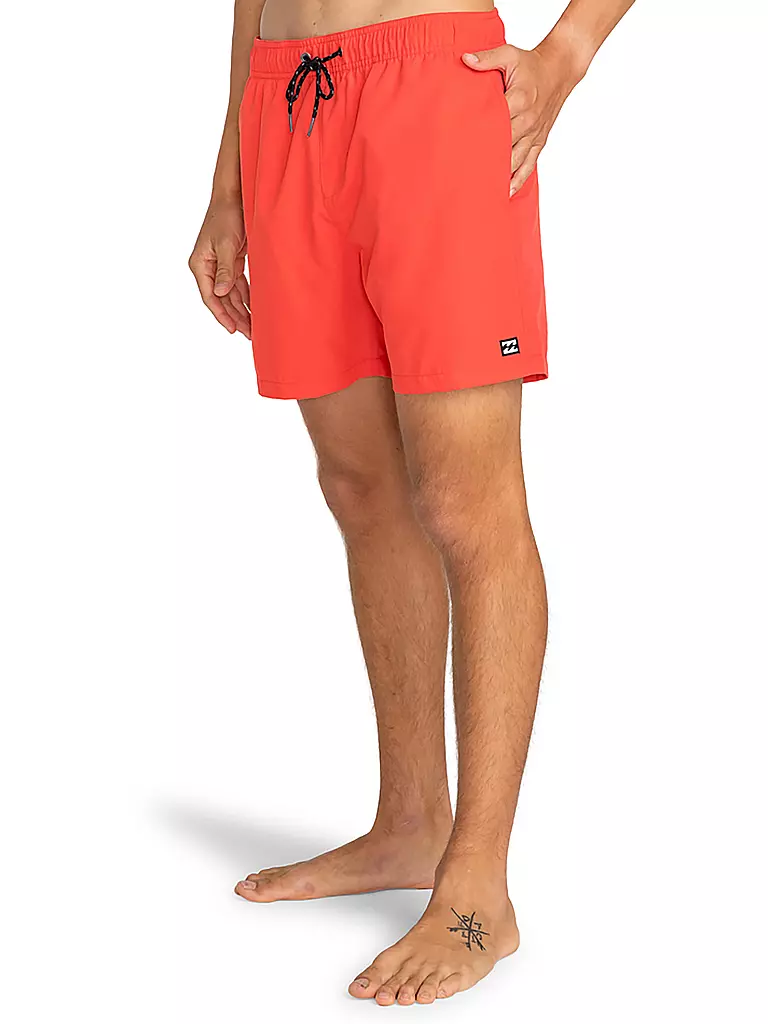 BILLABONG | Costume da bagno da uomo All Day Layback 16" | Rosso