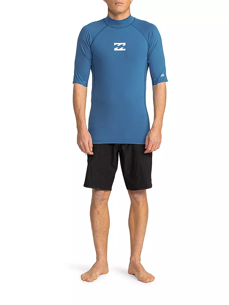 BILLABONG | Lycrashirt da uomo Waves All Day | Blu scuro