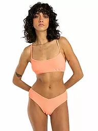BILLABONG | Top bikini da donna Tanlines con lacci | Arancione