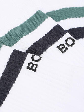 BJÖRN BORG | Calzini da tennis da uomo Classic Crew Stripe, confezione da 3