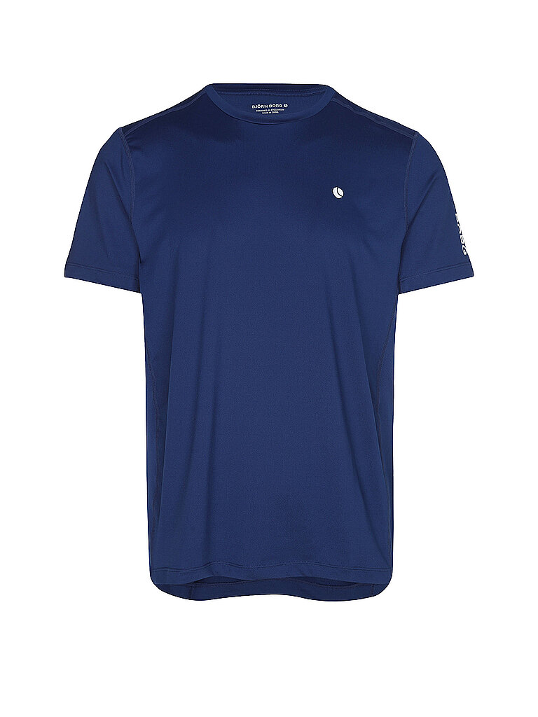 Maglietta da tennis da uomo Ace con inserti in mesh blu S