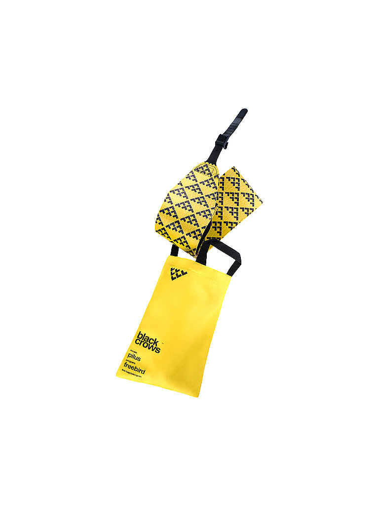 Pelli da sci alpinismo Pilus Super Light Ova Freebird giallo 156