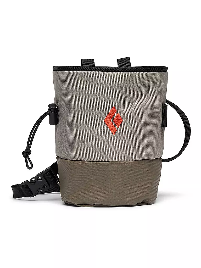 BLACK DIAMOND | Mojo Zip Chalk Bag | Grigio